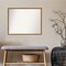 Amanti Art Non-Beveled Wood Wall Mirror, Carlisle Blonde Narrow Frame